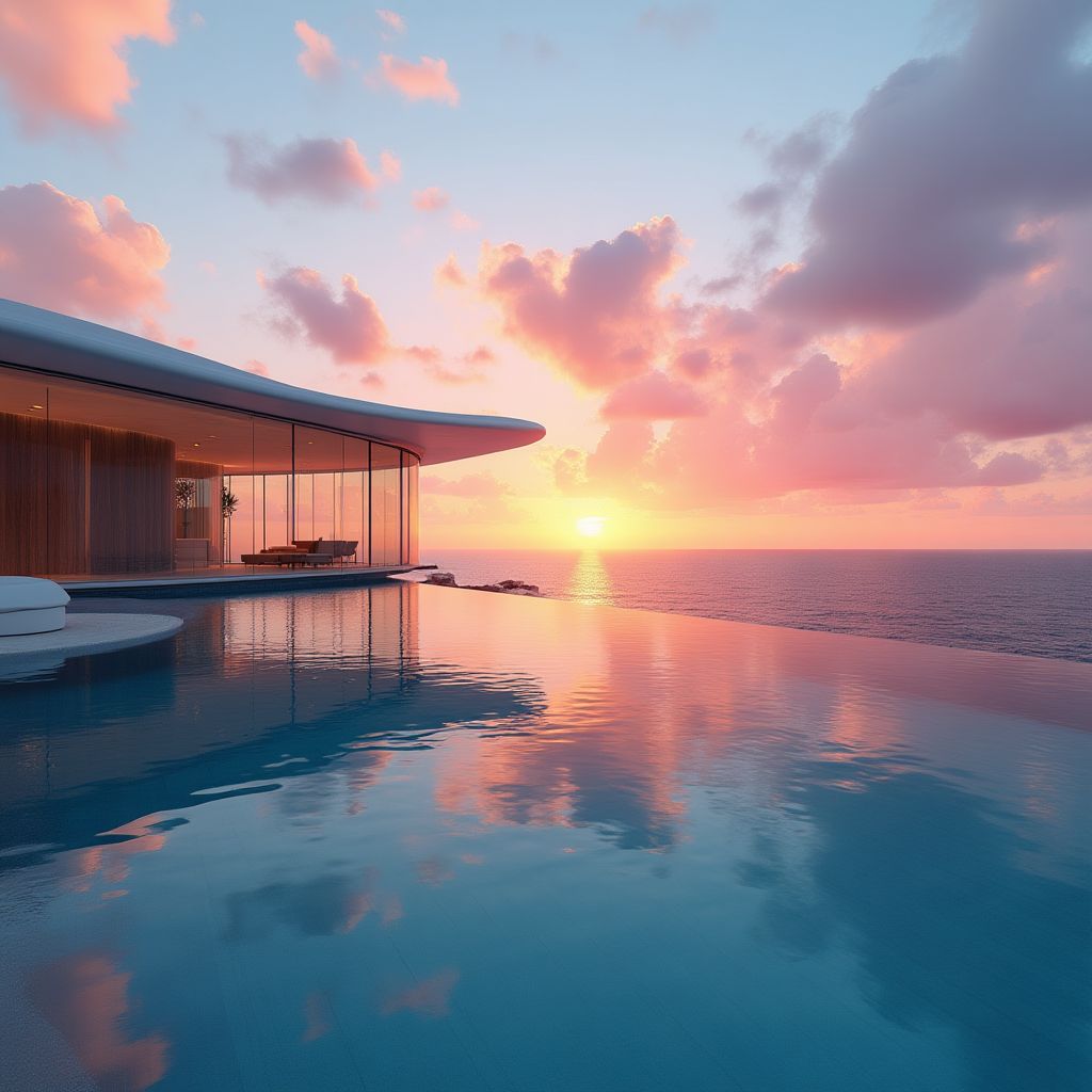 Glass Villa in Malibu
